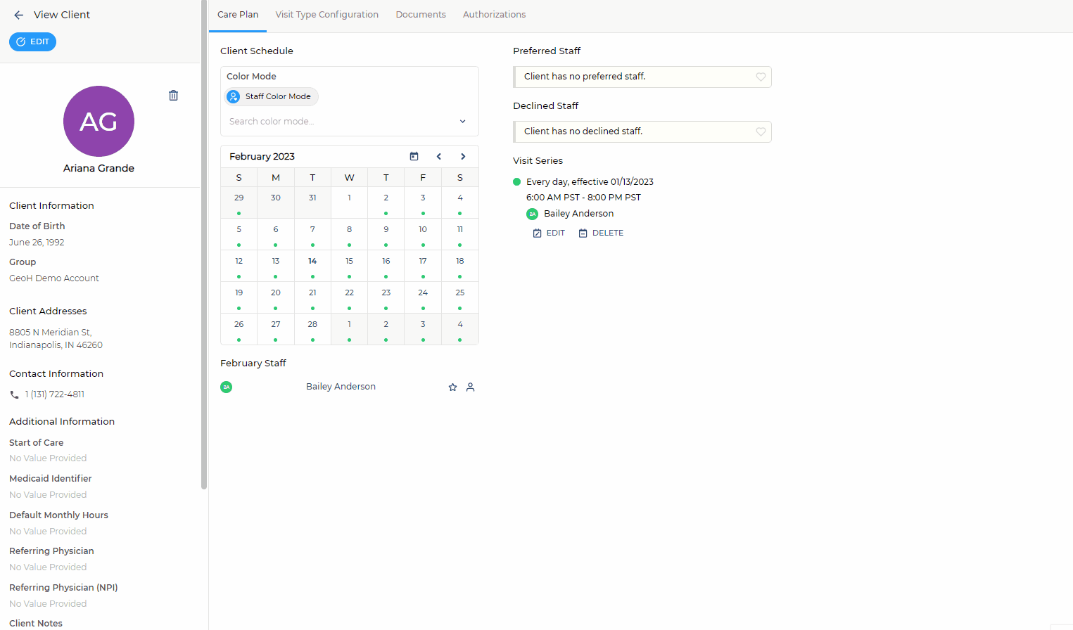How do I add my client's diagnosis codes on their profile?