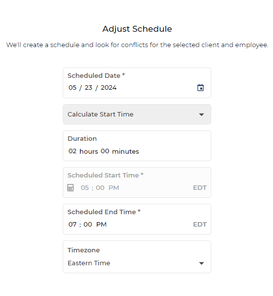 The Types of Calculations (Start Time) Cropped