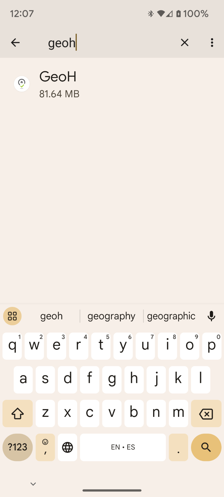 How do I update my GEOH app? (For Androids)
